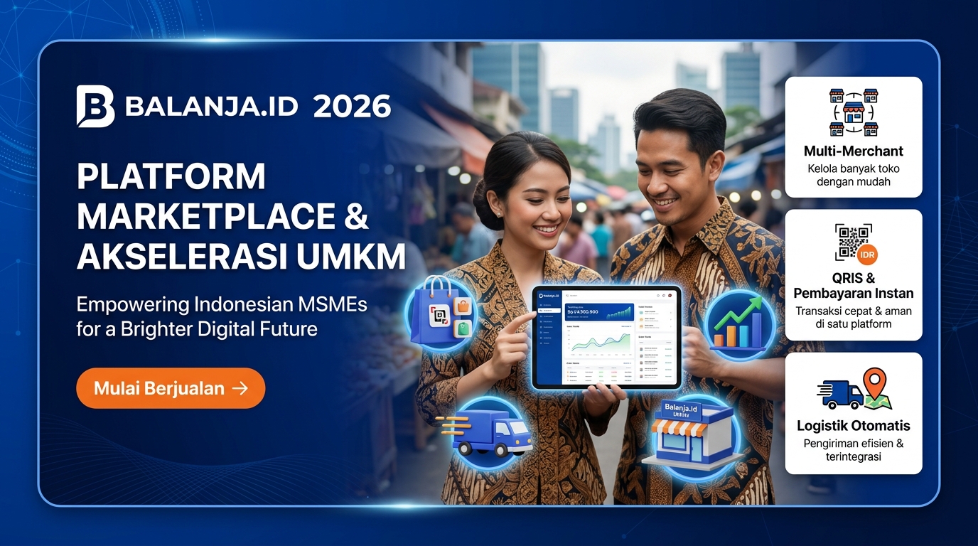 Balanja.Id: Platform Marketplace Modern Solusi Akselerasi Digitalisasi UMKM Indonesia